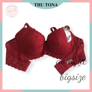 Áo lót nữ bigsize THUTONA 217 cup C có gọng nâng ngực, áo bra ren  bản to định hình chống xệ thái lan sister hood