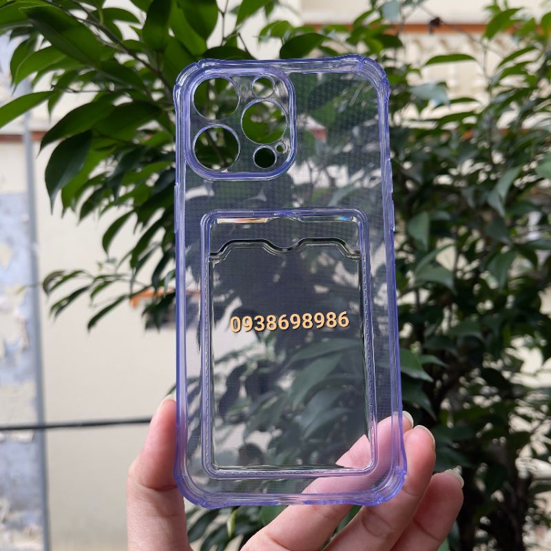 Ốp lưng ví cài thẻ cho iPhone 12 pro max , 13 pro max , 14 pro max , 14 pro siêu đẹp