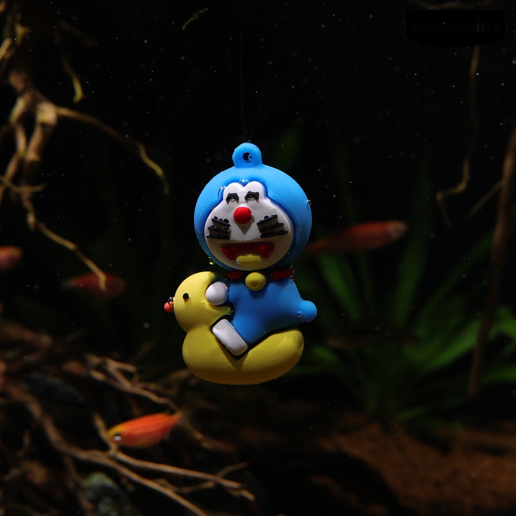 [COD]♘1 Set Đồ Trang Trí Hồ Cá Hình Động Vật Hoạt Hình Đáng Yêu