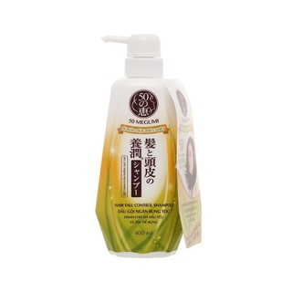 Dầu gội ngăn rụng tóc Megumi Hair Fall Control Shampoo chai 400ml - Hàng Chính hãng