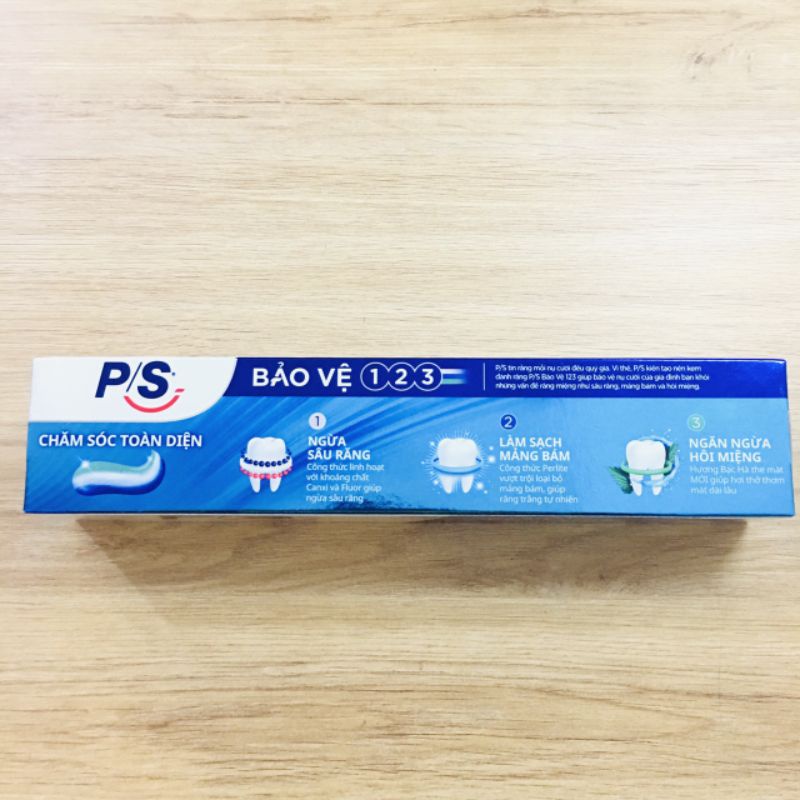 Kem đánh răng P/S Bảo vệ 123 Chăm sóc toàn diện 230g