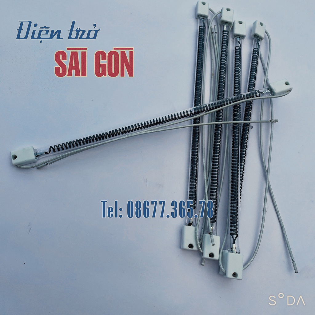 Bóng sấy nhiệt độ cao sợi các bon chiều dài 30cm,40cm, 50cm, 60cm công suất 800W