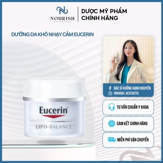Kem Dưỡng Ẩm Eucerin Dành Cho Da Khô Và Da Nhạy Cảm Lipo Balance (50ml)