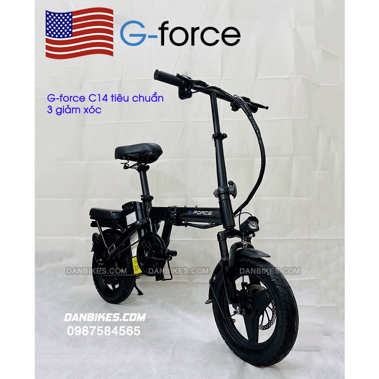 XE ĐẠP ĐIỆN GẤP GỌN G-FORCE C14 THƯƠNG HIỆU MỸ