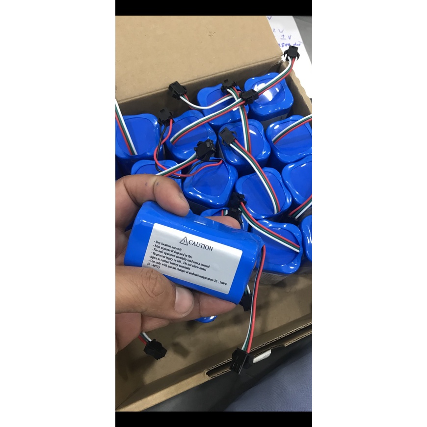 PIN LG 3500mAh  Nâng cấp cho Robot hút bụi Rapido R5S,R7S