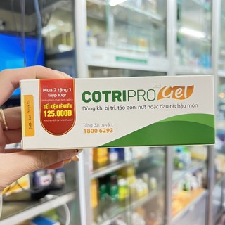 Cotripro gel hỗ trợ người táo bón tuýp 25g