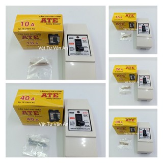 Aptomat cầu dao chống giật 10a - 15a - 20a - 30a - 40a