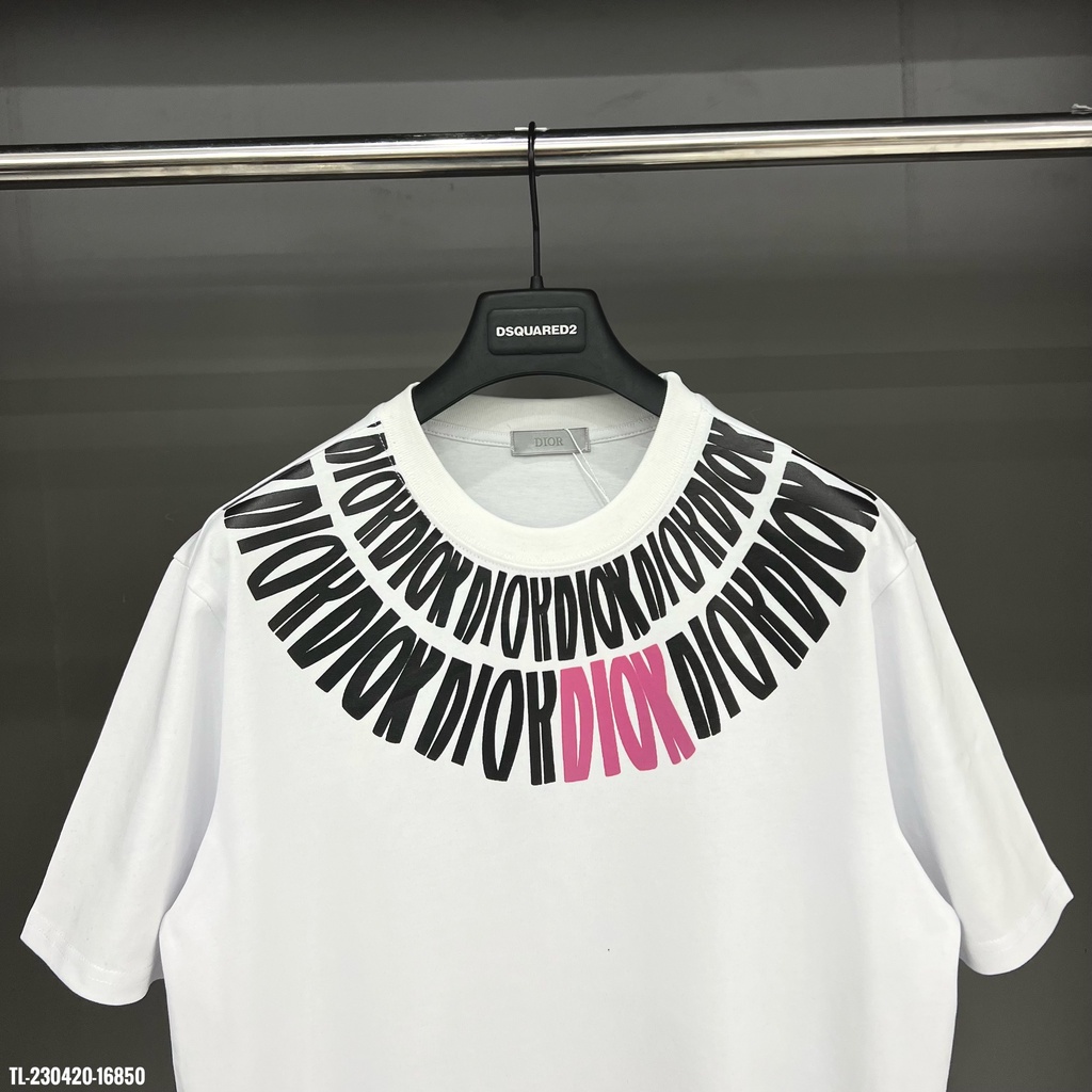 Áo Phông Nam In Chữ DIO Vòng Vải Mềm Mịn - Áo Thun Nam Chữ Vòng Cổ Cực HOT