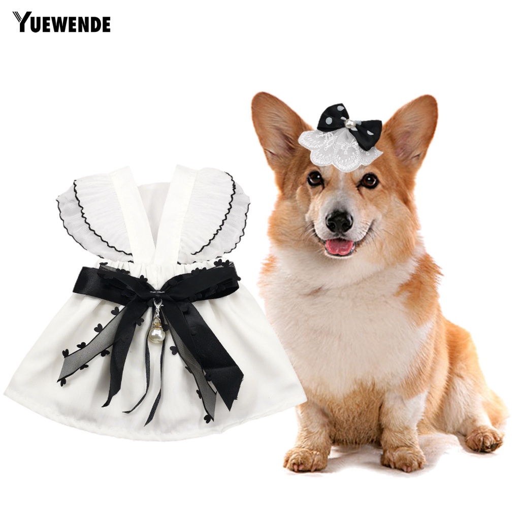 Trang Phục Đính Ngọc Trai Nhân Tạo Thông Dụng Có Thể Giặt Rửa Cho Thú Cưng