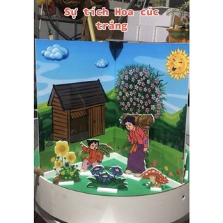 Sự tích hoa cúc trắng - Sa bàn kể chuyện