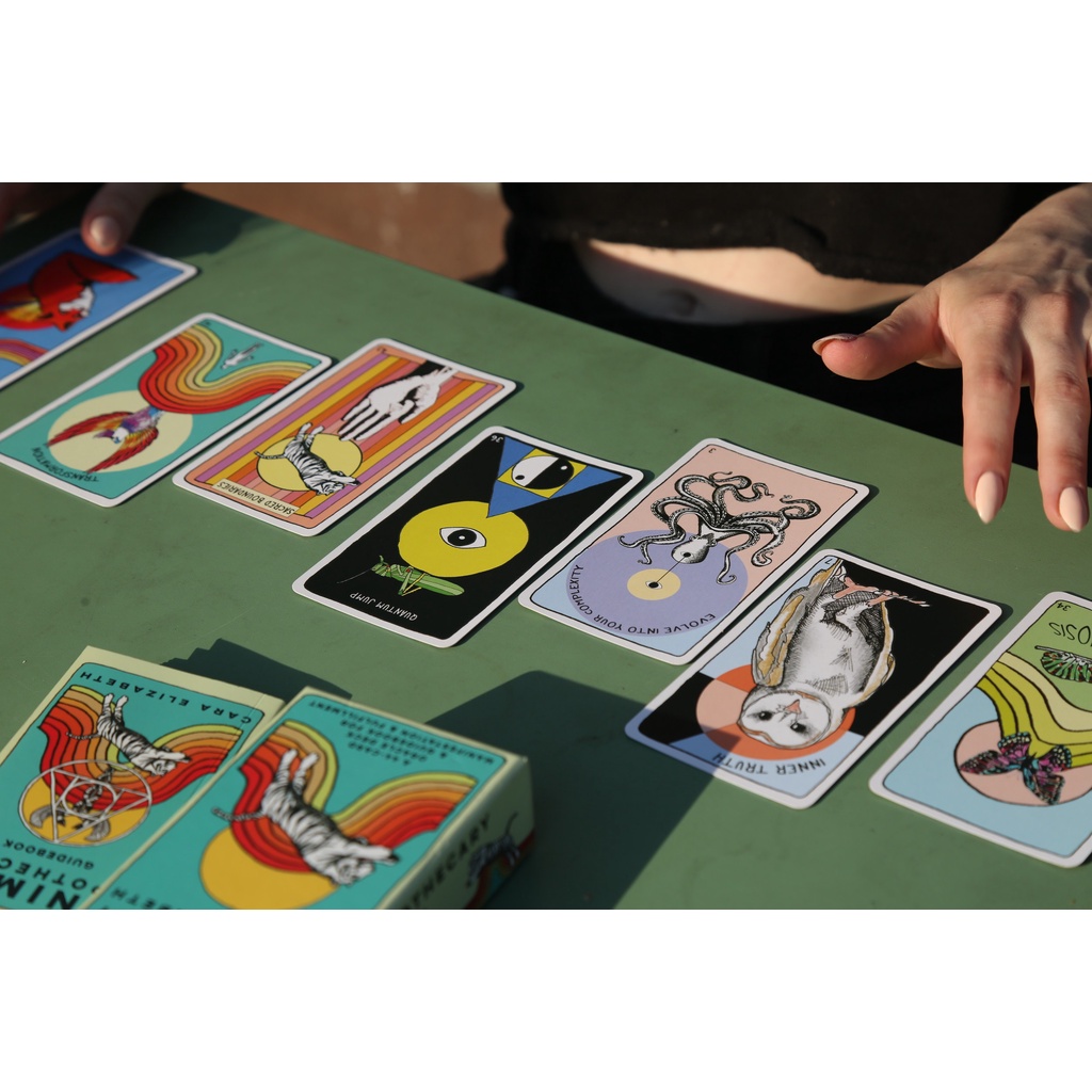 Bộ bài Animal Apothecary - Oracle Deck & Guide by Cara Elizabeth  @gocdoquyen