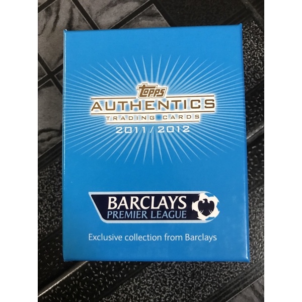 HỘP 50 THẺ CẦU THỦ TOPPS AUTHENTICS PREMIER LEAGUE 11/12
