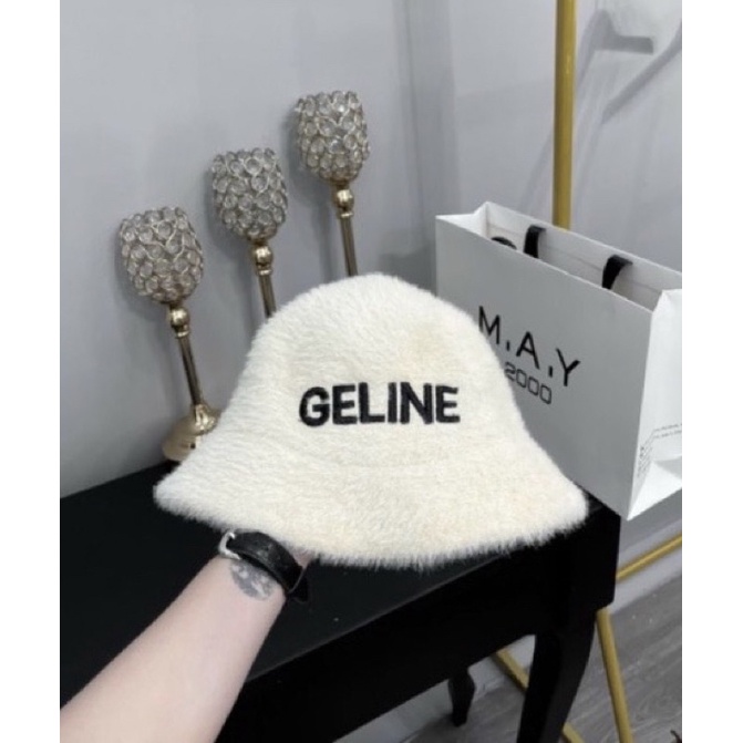 Mũ bo lông QC - nón cụp lông mịn nhập khẩu xinh (đẹp) thời trang nữ