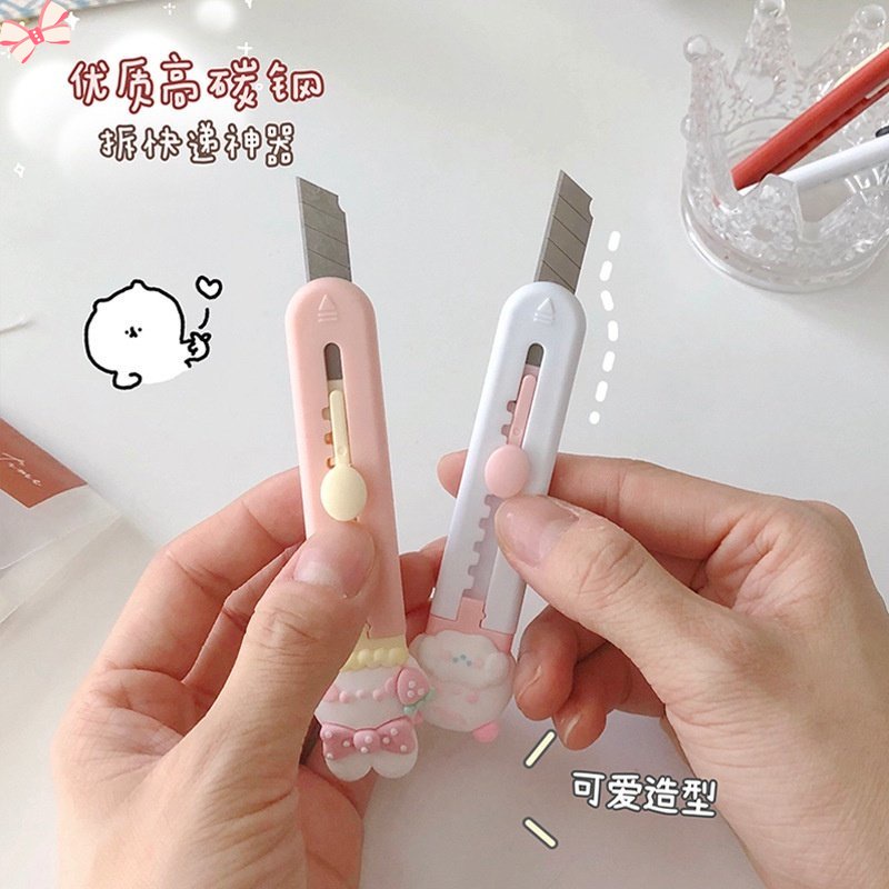 Dao Hoạt Hình Ba Chiều Mini Kèn trumpet Giao Hàng Thủ Công Keo Mềm Sáng Tạo Cho Học Sinh ruiyan