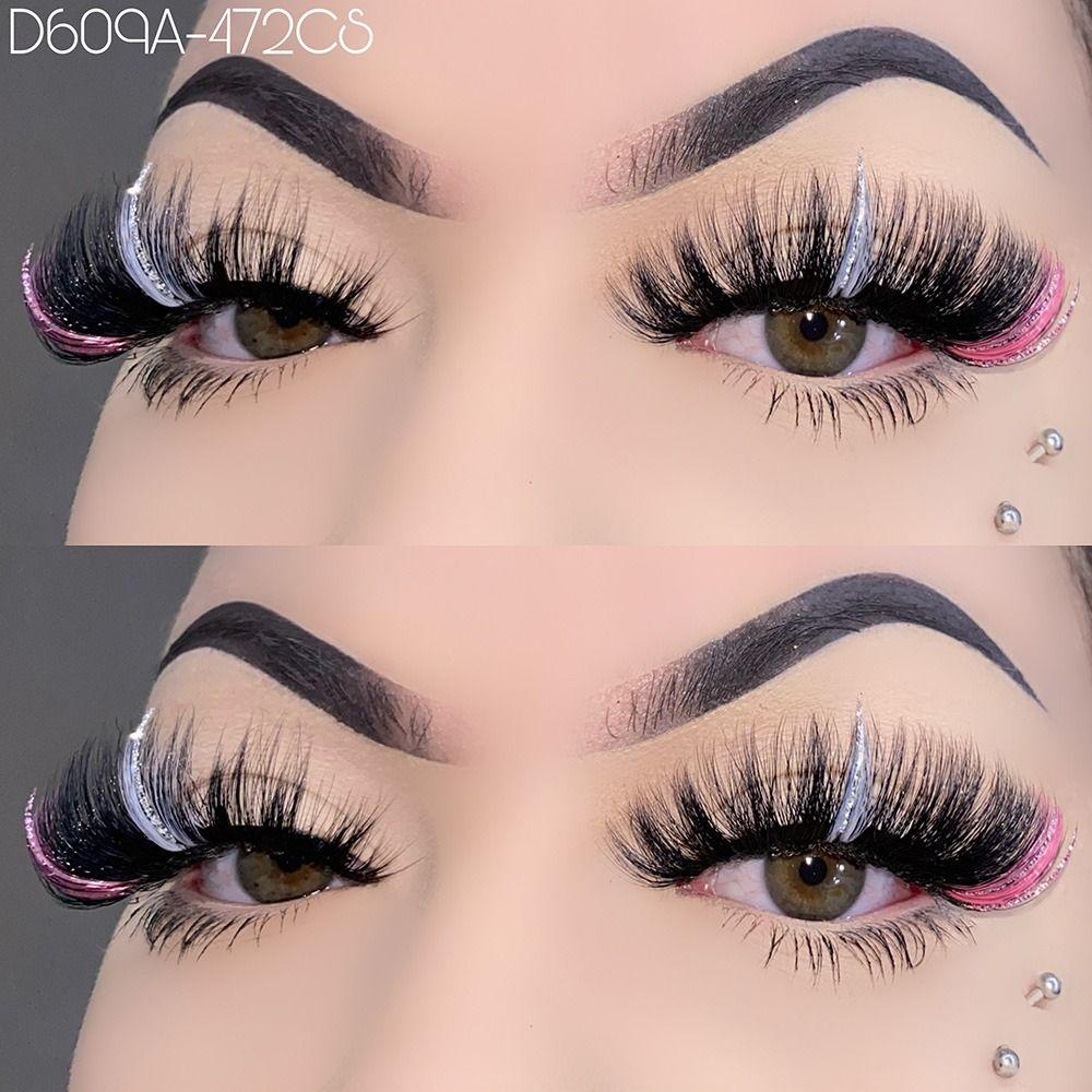 Lông Mi Giả 5D Bằng Lông Chồn Nhân Tạo Dài Và Dày Cho Nữ