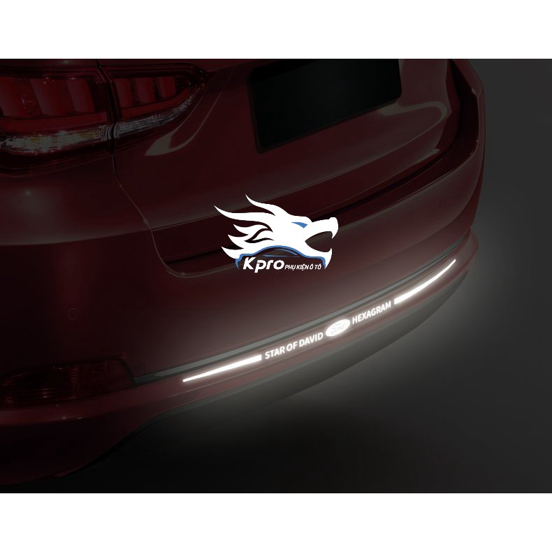 Decal logo phản quang dán trang trí ô tô, xe hơi - Hàng Kpro chất lượng cao