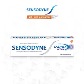 Kem Đánh Răng Giảm Ê Buốt Sensodyne Rapid Action Whitening 100g