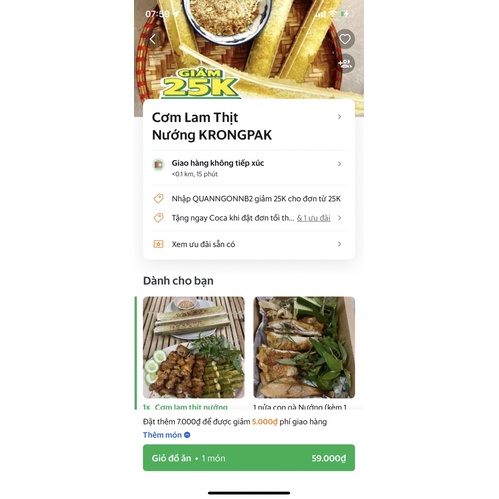 Cơm lam Đaklak nhà làm dẻo thơm ống 25cm