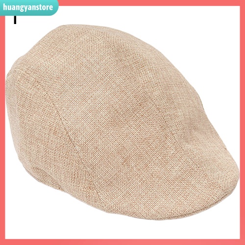 HY| Mũ beret màu trơn đơn giản thời trang nam nữ