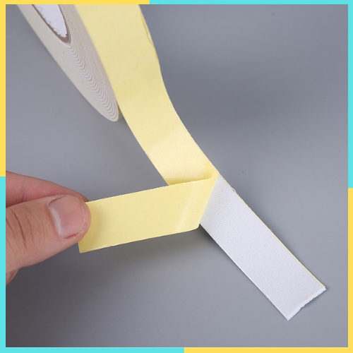 Băng dính xốp vàng 2 mặt  dán bóng trang trí phòng cưới,sự kiện