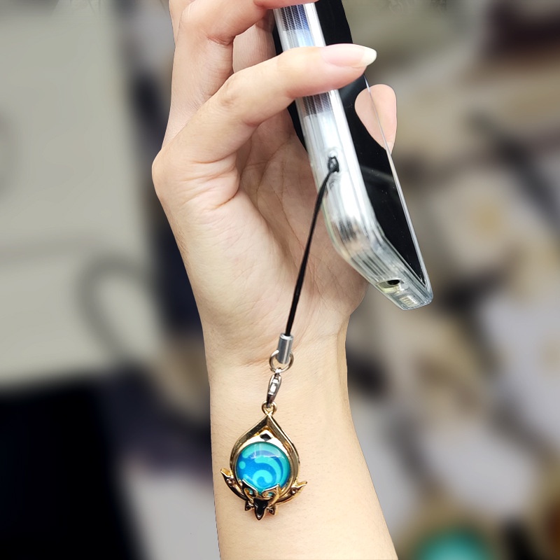 Móc Chìa Khóa Bằng Acrylic Phát Quang In Họa Tiết Hoạt Hình Dễ Thương