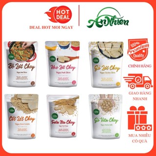 Cốt Lết Chay/Heo/Gà Viên/Chả Quế/Chả Lụa Chay/Bò Lát Lốt/Bò Nướng Chay An Nhiên 150G - Thực Phẩm Chay Chính Hãng