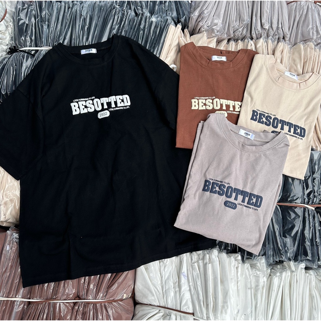 Áo phông in nổi BESOTTED mã AophongBESOTTED86073