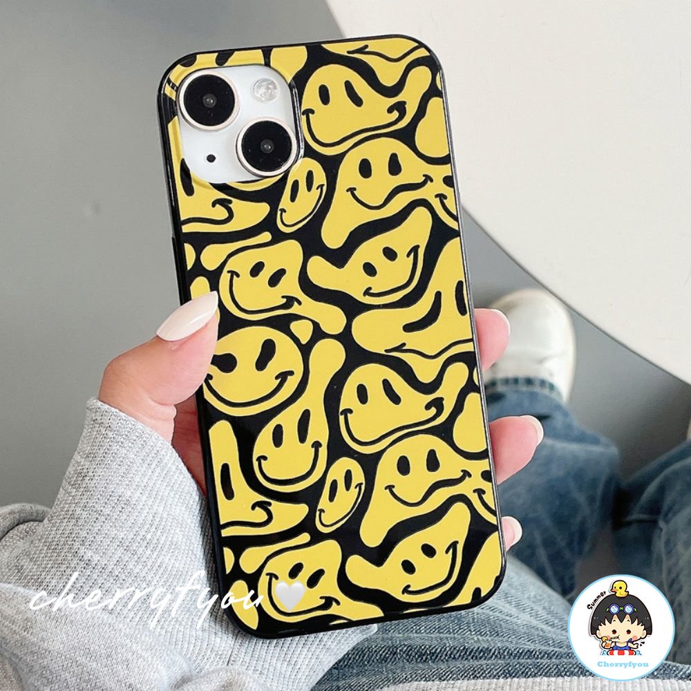 Ốp Điện Thoại TPU Mềm Chống Bụi Bẩn In Chữ Vui Nhộn Cho IPhone 14 13 12 11 Pro Max 14 Plus