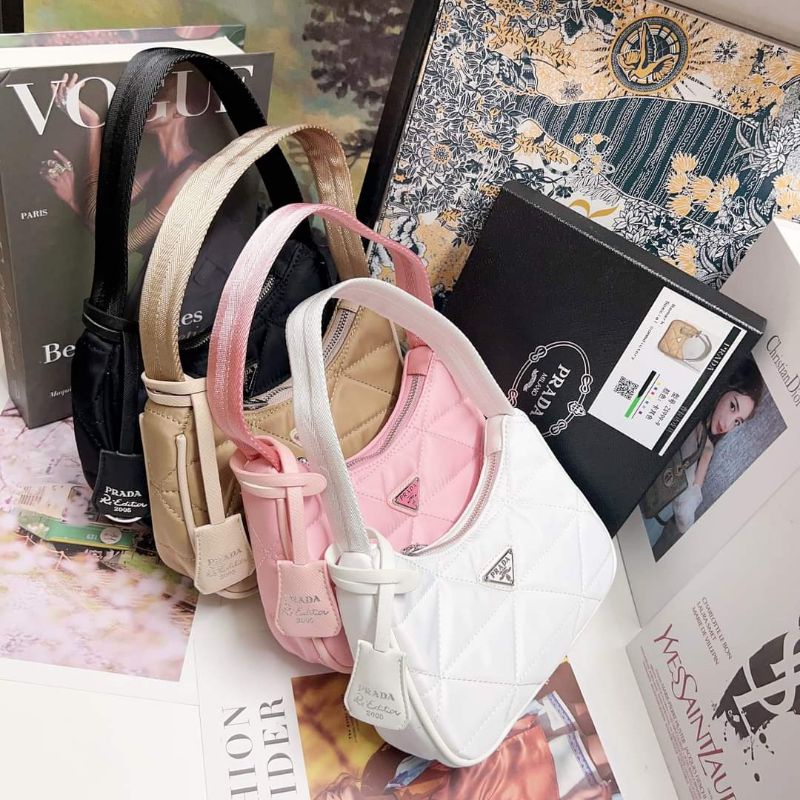 TÚI PRADA KẸP NÁCH FULL BOX SIZE 21