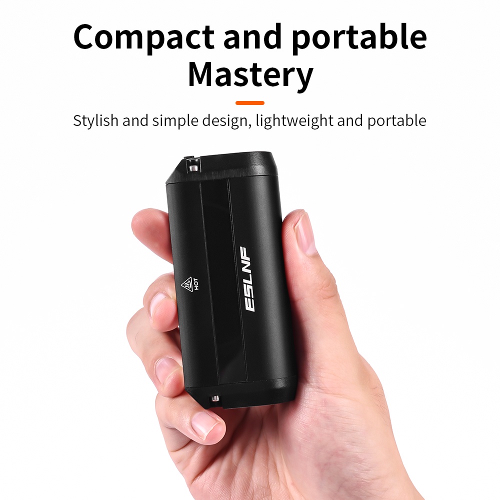 Bộ Đèn Pha LED 5 Chế Độ Sáng IPX-5 Bằng Hợp Kim Nhôm Chống Lóa Kèm Sạc USB Tiện Dụng Cho Xe Đạp