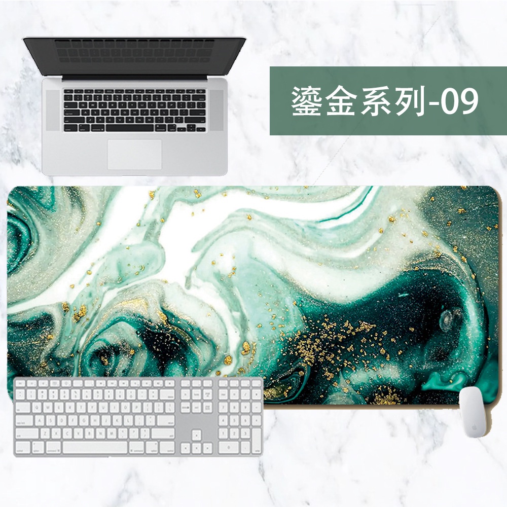 Miếng lót chuột cỡ lớn khổ 80 x 30, tấm lót bàn phím vân đá phong thủy SH106