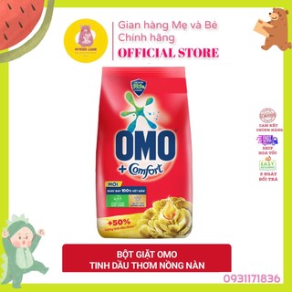[Hoả Tốc] Bột giặt OMO Comfort Tinh Dầu Thơm Nồng Nàn Vàng 350g Giặt Tay
