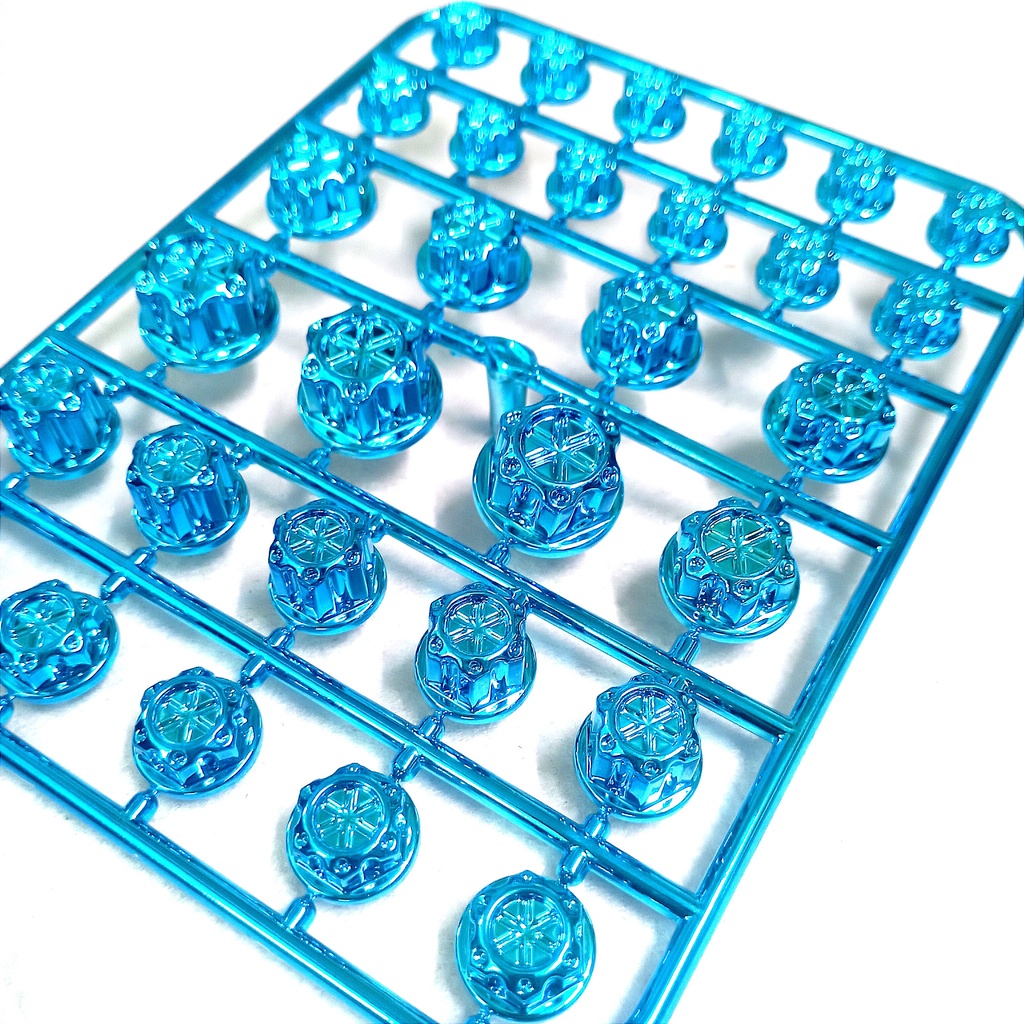 Chụp ốc salaya màu xanh ngọc , vàng, tím , đỏ , 7 màu TITAN