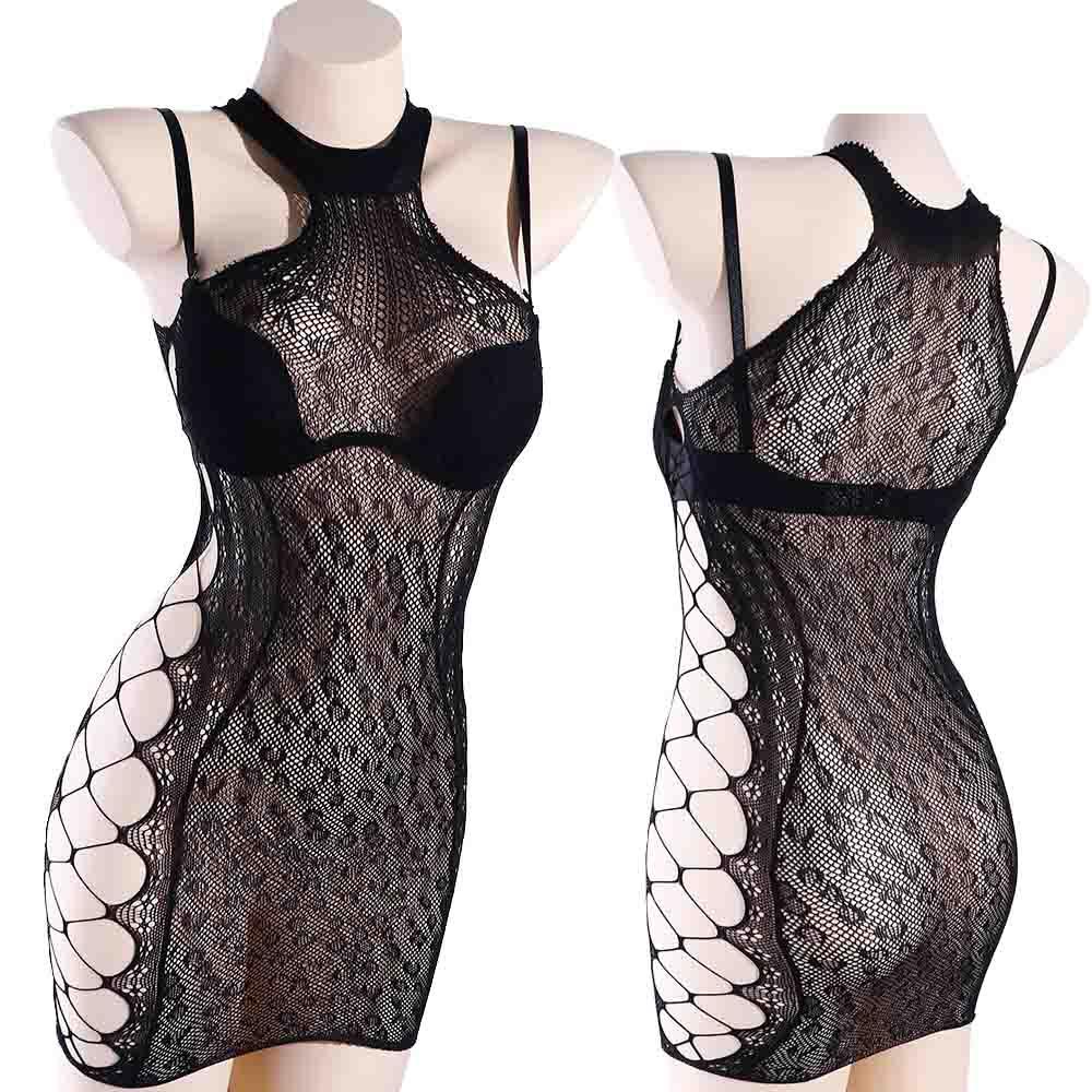 OCEANMAP Quần Lót Lưới Trong Suốt Họa Tiết Da Báo Gợi Cảm Cho Nữ