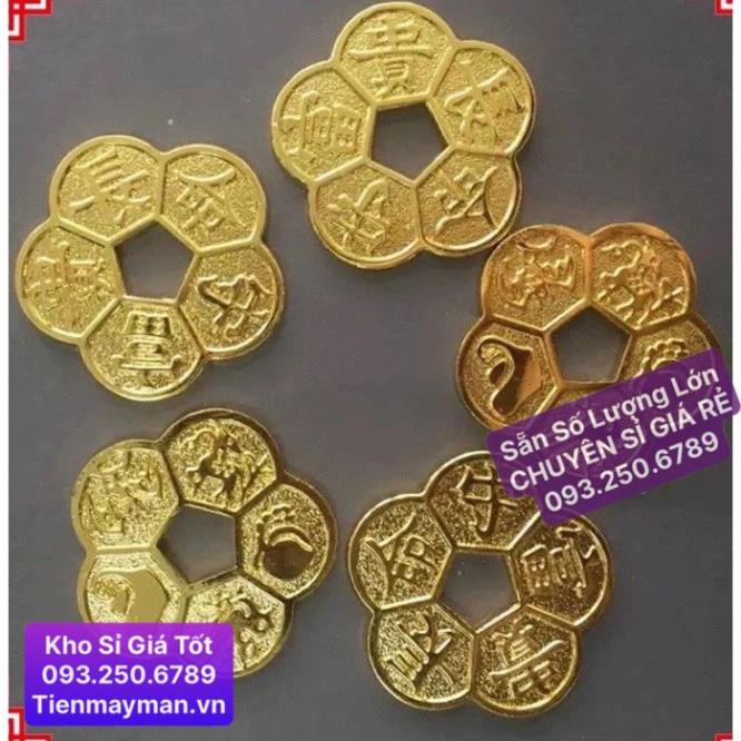 [VIP] Đồng Xu Phong Thuỷ Hoa Mai 5 Cánh Giá Tốt Nhất, Sỉ Số Lượng Lớn , Siêu Rẻ