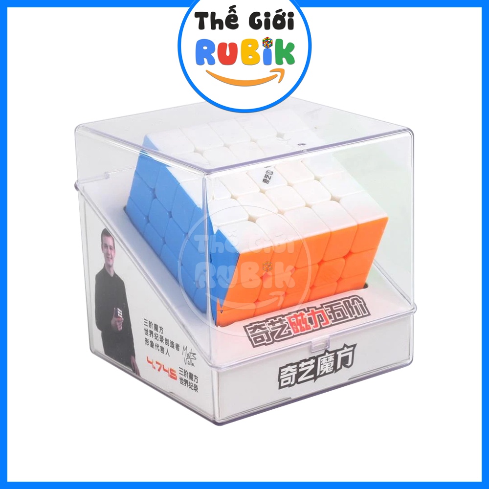 Rubik 5x5 QiYi MS 5x5x5 Magnetic Có Nam Châm. Khối Lập Phuong Rubic 5 Tầng Đồ Chơi Thông Minh | Thế Giới Rubik