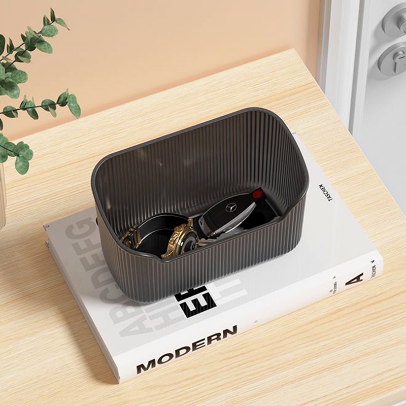 Hộp Đựng Mỹ Phẩm Đồ Dùng Để Bàn Trong Mờ Đa Năng Tiện Dụng Cho Nhà Tắm