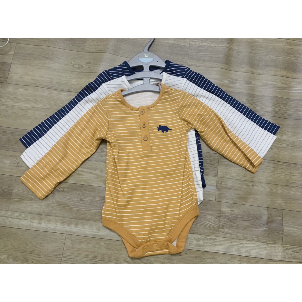 Set body dài tay bé trai TU