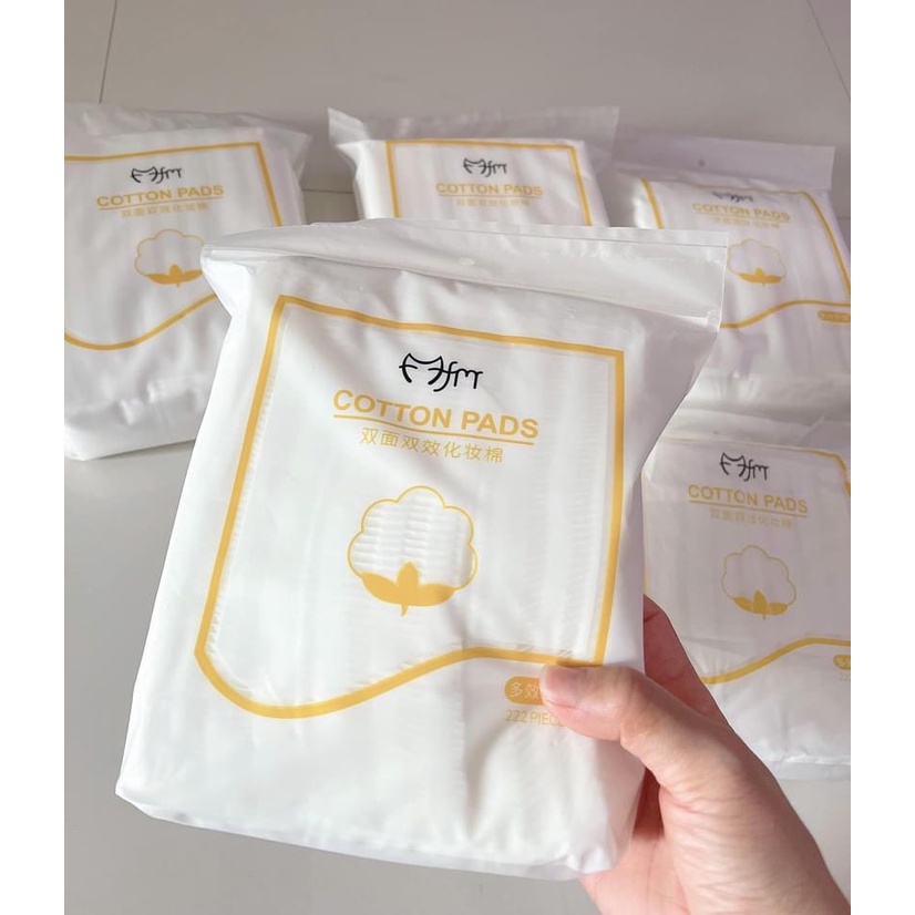 Bông tẩy trang 222 miếng Cotton Pads