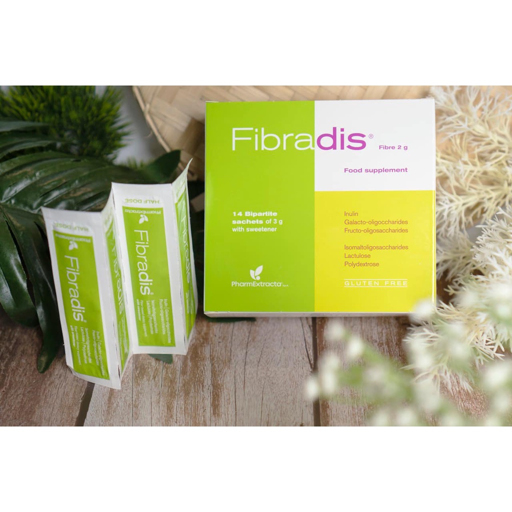 FIBRADIS - Chất xơ hòa tan Fibradis giúp giảm táo bón cho trẻ em, bà bầu, nhuận tràng, giảm đầy bụng,khó tiêu_Chính hãng