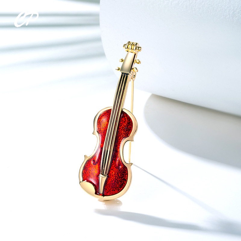 Ghim Cài Áo Hình Đàn Violin Dễ Thương