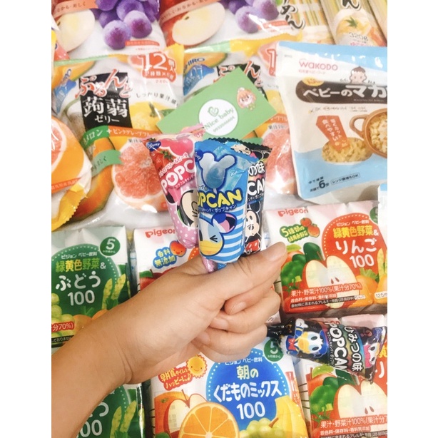 [HSD 11/2023] Kẹo mút Glico Popcan Mickey nội địa Nhật Bản