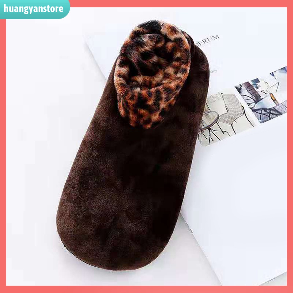 HY| Vớ Lông Cừu San Hô Dày Dặn Mềm Mại Cổ Ngắn Chống Trượt Giữ Ấm Mùa Đông Cho Nam Và Nữ