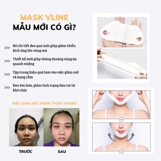 Mặt Nạ V-Line Lifting Premium Mask Nâng Cơ Giảm Mỡ Nọng Thon Gọn Cằm