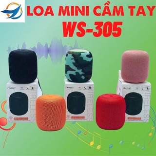 Loa cầm tay mini loa bluetooth không dây 5.0 ws-305 nhỏ gọn tiện lợi hỗ trợ thẻ micro hàng chính hãng