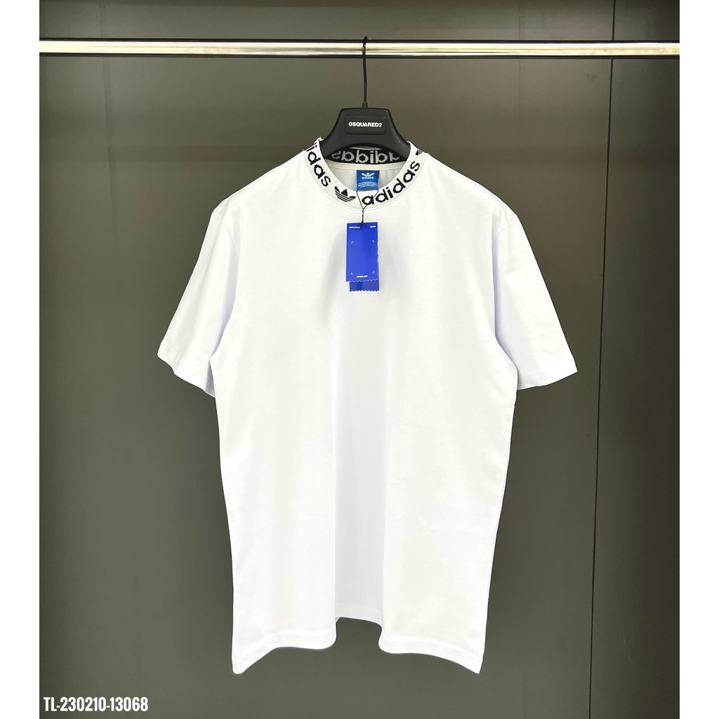 🔥Hot🔥Áo thun Adidas trơn viền cổ hot trend Nam nữ New 2023