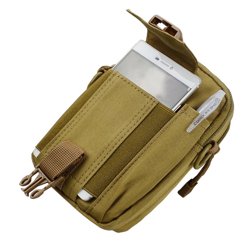 Túi Đeo Hông, Đeo Thắt Lưng Đi Phượt Có Dây Đeo Nhiều Ngăn Tiện Lợi