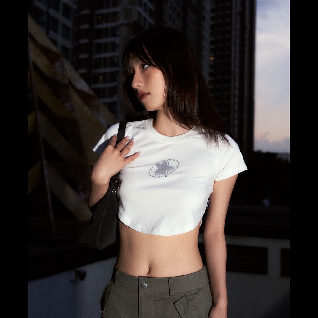 Áo Croptop PRADIES Chrome Star
