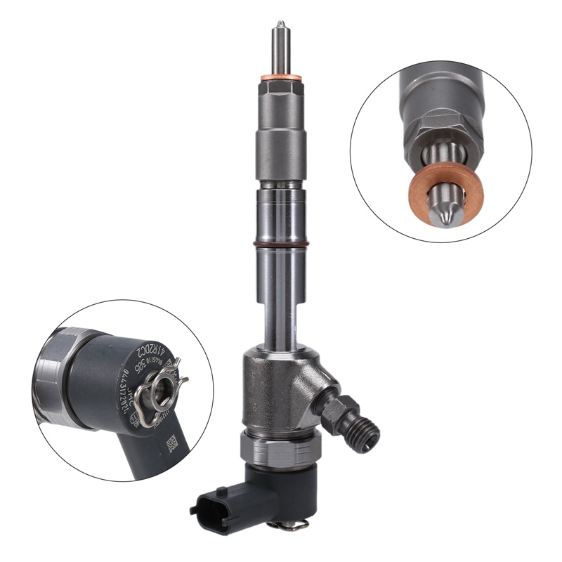 1 Vòi Phun Nhiên Liệu diesel Màu Bạc & Đen Cho kobelco jmc 4jb1 tc