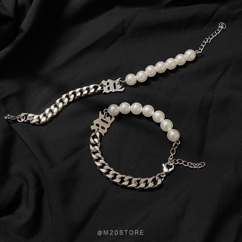 Vòng Tay Hạt Bằng Thép TiTan Chống Gỉ , Vòng Tay M20store Nam Nữ MSBHV Dễ Phối Bền Đẹp